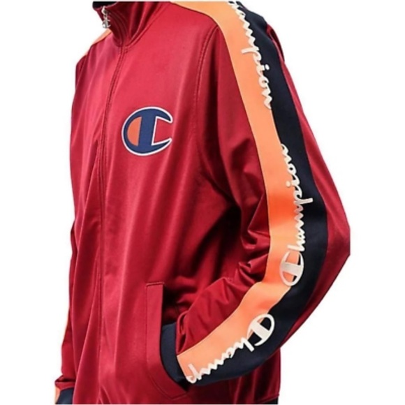 Champion Tricot “C” Logo Track Jacket Colorblock Large - Picture 2 of 7